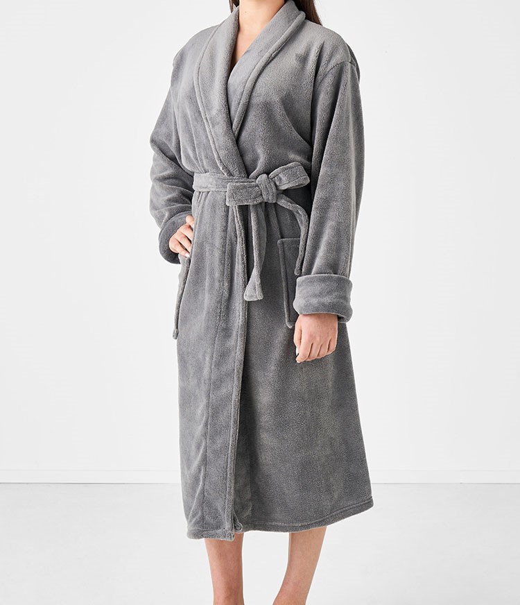 PLUSH BATHROBE